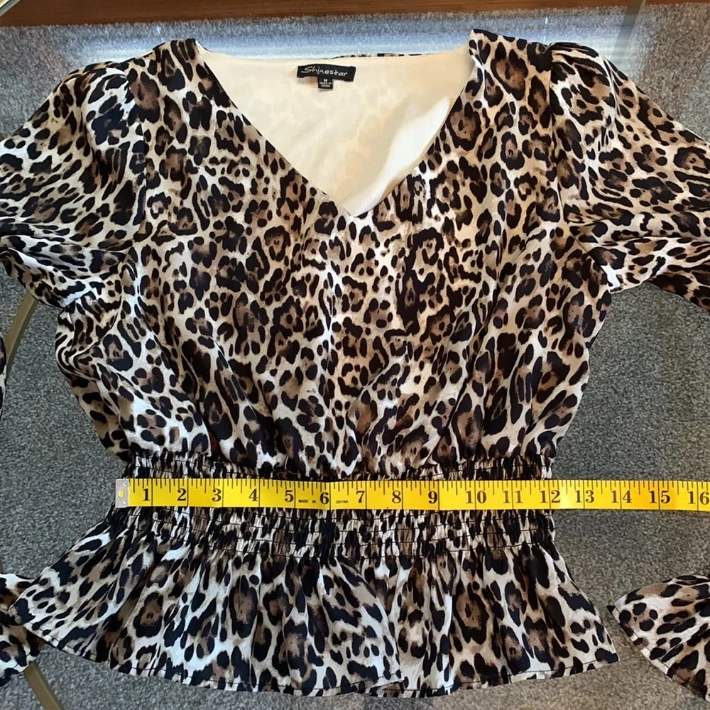Shinestar Leopard Top - Picture 10 of 14